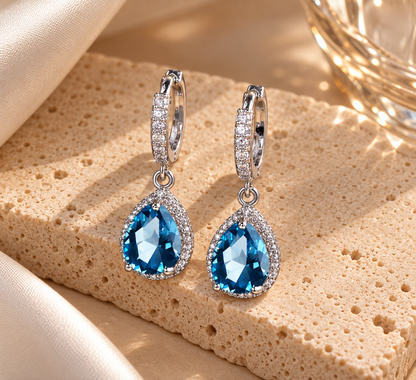 Élise Paraíba Blue Drop Earrings