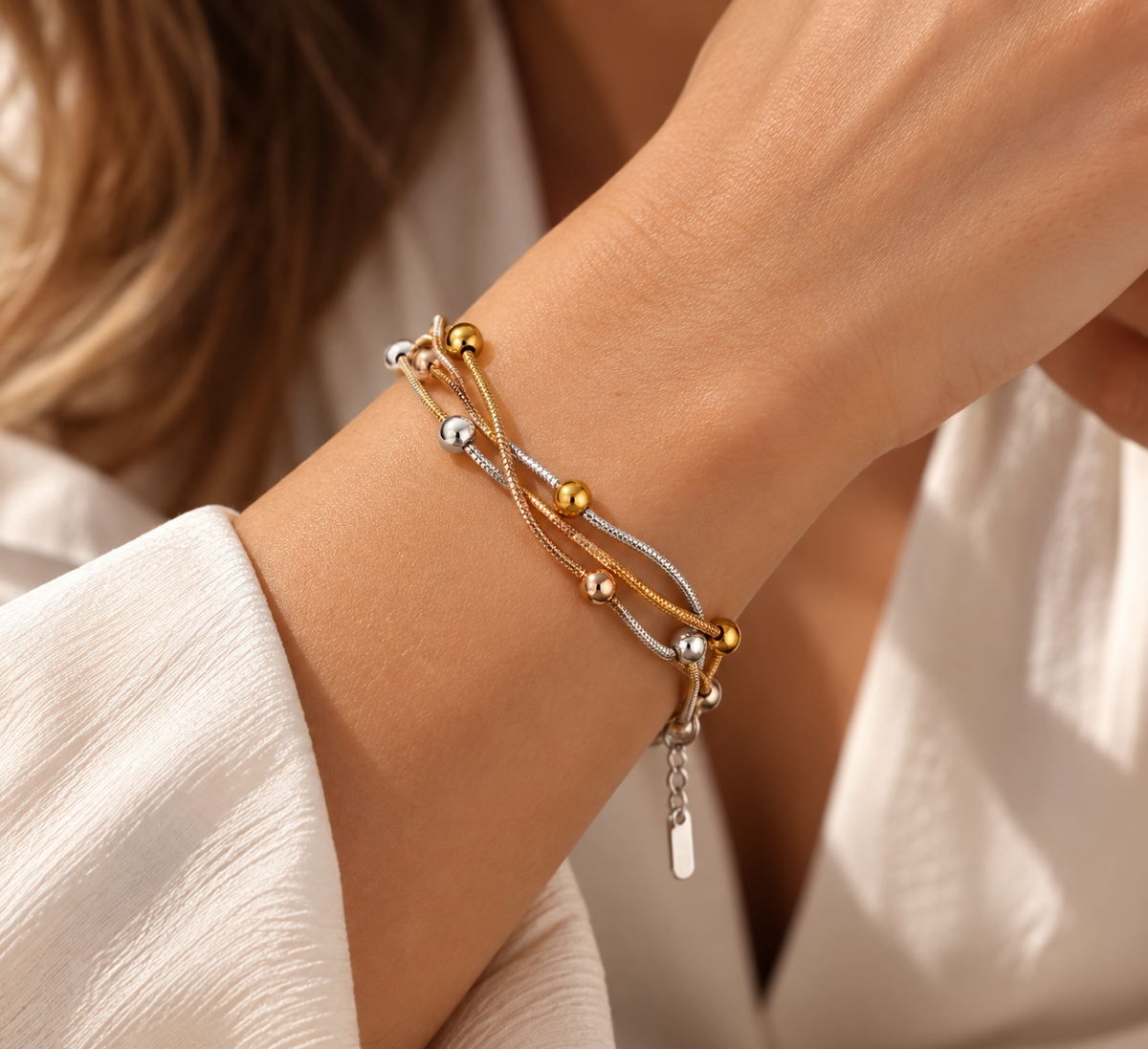 Aurea Mixed-Metal Bracelet